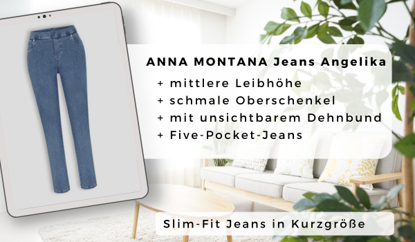Anna Montana Jeans Angelika 1001 in Kurzgröße