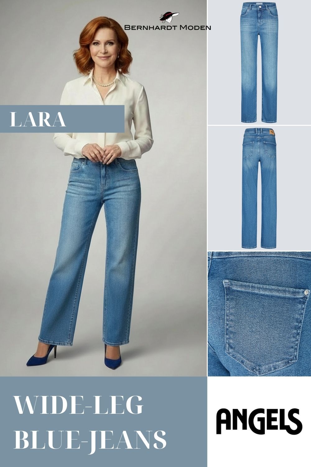TOP Ersatz-Jeans Lara von Angels