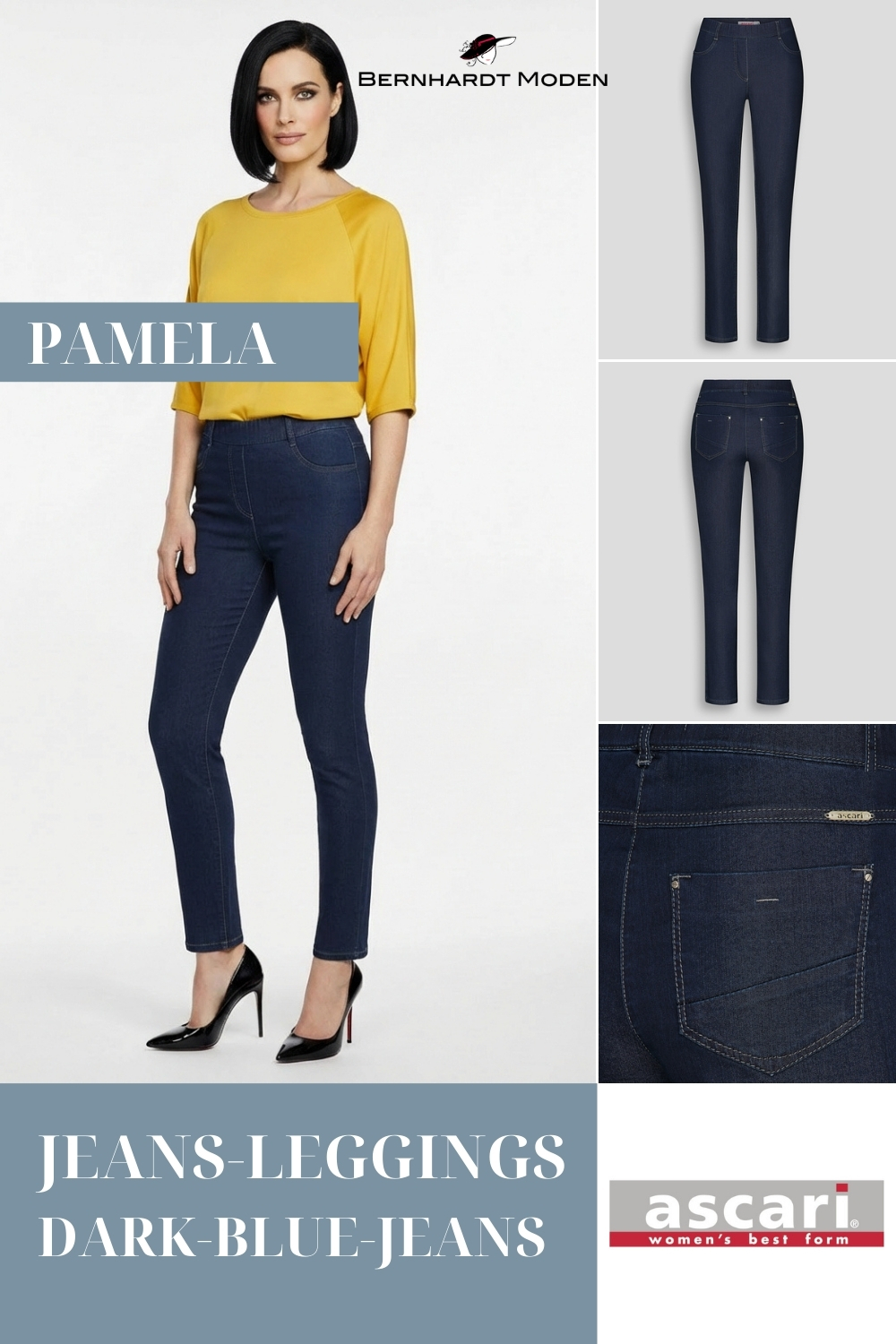 TOP Ersatz-Jeans Pamela von Ascari