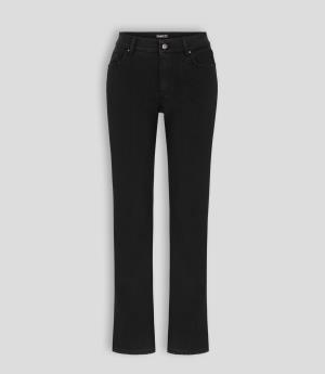 Pull&Bear Denim Jeans in Schwarz Damen Bekleidung Jeans Bootcut Jeans 